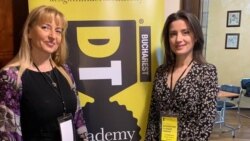 Adela Cristea, fondatoarea Ascent Group, și Lia Bejenaru