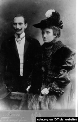 Батьки головного командира УПА Романа Шухевича: Йосип-Зенон Шухевич та Євгенія-Емілія Шухевич (Стоцька)