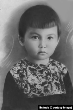 Гайша Ибрагимова в детстве. Город Дудинка.