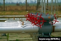 Глебовское газохранилище, архивное фото