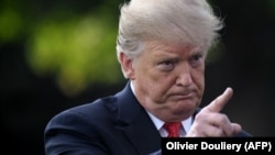 دونالد ترمپ رئیس جمهور ایالات متحدۀ امریکا 