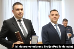 Marko Parezanović i Aleksandar Vulin, bivši direktor BIA