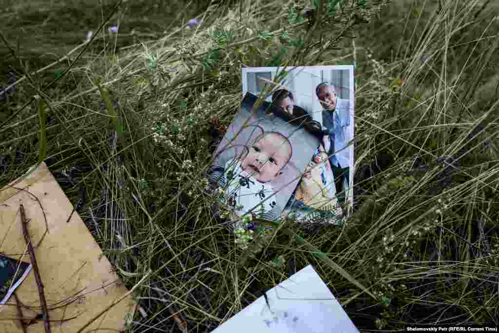 Pictures found among the victims' belongings