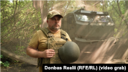 Военнослужащий 48-й ОАБр с позывным «Белый»