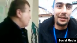 Бывший заведующий Народной приемной города Самарканда Джамшид Умаров (слева) и 30-летний блогер Тимур Саттаров.