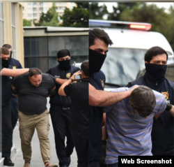 "Спутник-Азербайжан" агенттигинин кызматкерлрин кармоо учуру. Баку, 30-июнь 2025-жыл