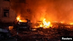 რუსული დრონების შეტევის შედეგი უკრაინის ქალაქ ოდესაში - 4 მარტი, 2024 წელი