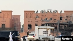 İsrailin HƏMAS liderlərinə hücumundan dağılmış bina.