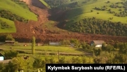 Көчкү болгон жер. 27-апрель, 2016-жыл