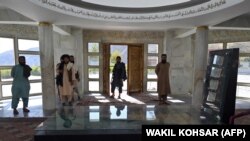 تصویر آرشیف: مقبرهٔ احمد شاه مسعود در پنجشیر 