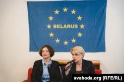 Паліна Шарэнда-Панасюк і Натальля Радзіна