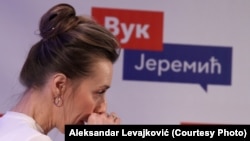 Nataša Jeremić, supruga Vučićevog protivkandidata na izborima, za koju je istaknuti član SNS rekao da je glavni trgovac drogom u Srbiji