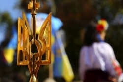 Під час Маршу ветеранів війни України з Росією у День Незалежності. Київ, 24 серпня 2019 року