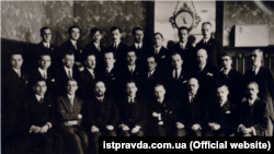 Учасники першого Конгресу українських націоналістів. Відень, 1929 рік
