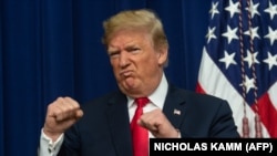 دونالد ترمپ رئیس جمهور ایالات متحدۀ امریکا