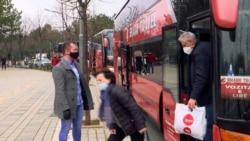 Kosovar Medics Receive COVID-19 Vaccinations In Albania