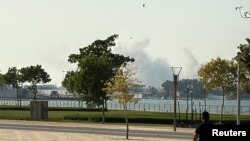 Dohada partlayışlar