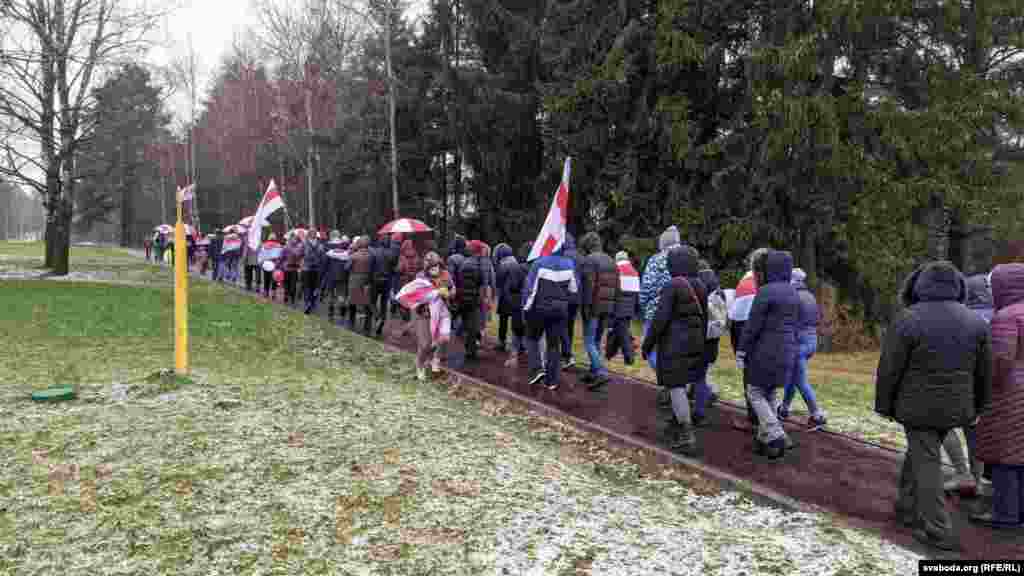 Колона у мікрорайоні Сокіл
