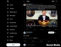 Илон Маск Х тармоғида қолдирган шарҳ.