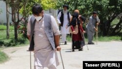 د افغانستان معذوران وايي، د طالبانو حکومت یې تنخا کمه کړې ده - پخوانی انځور.