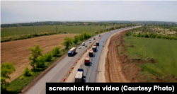 Автодорога на окупованій території України. Ілюстративне фото