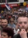 Tens Of Thousands Protest In Belgrade At Mass Anti-Government Rally