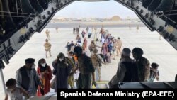 Кабул аэропортундагы эвакуация, 18-август 2021-жыл.