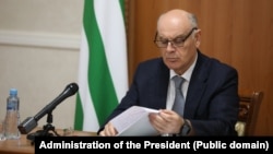 Президент Абхазии Аслан Бжания