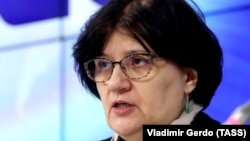 Melita Vujnovic, the World Health Organization’s representative in Russia