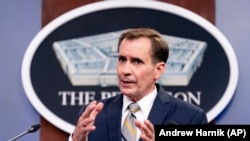 جان کربی سخنگوی وزارت دفاع امریکا