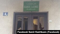 Prostorije Islamske zajednice u Pljevljima 2. septembra 2020. 