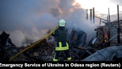 Наслідки однієї з попередніх російських атак по Одесі, архівне фото