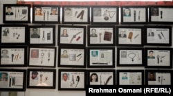 Artefakte brenda zyrës së organizatës "Zëri i Prindërve", në Mitrovicë të Jugut.