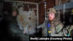 Емілій Лабейка на фронті