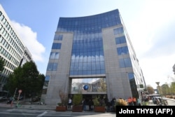 Ndërtesa e Shërbimit Evropian për Veprim të Jashtëm, në Bruksel, ku janë zhvilluar bisedimet e mëparshme në kuadër të dialogut Kosovë-Serbi.