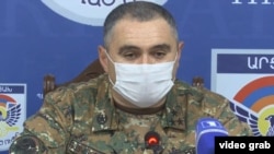 Заместитель министра обороны Нагорного Карабаха Артур Саргсян