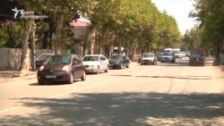 გადათხრილი რუსთაველის გამზირი ქუთაისში