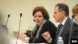 Катица Јанева на рочиште за случајот „Рекет“ (фотоархива).