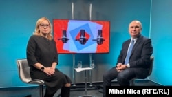 Ilie Bolojan în studioul Europa Liberă, 14 noiembrie 2025.