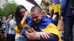 Tears Of Joy Mark Return Of Ukrainian Soldiers In Mass Prisoner Exchange