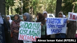 Жоолукчандардын акциясы, Бишкек. 2011-жыл