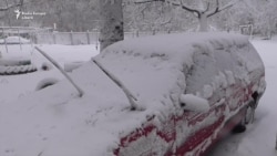 Снегопады левого берега