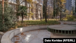 ხელნაწერთა ეროვნული ცენტრის ეზო და შენობა, 2025 წლის 25 ოქტომბერი