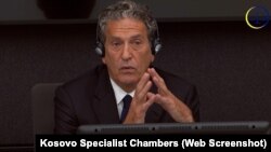 James Rubin gjatë dëshmisë, më 15 shtator 2025.