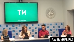 Яңа проект игълан ителгән матбугат очрашуы