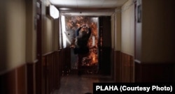 O scenă cu efecte speciale din serialul Plaha.