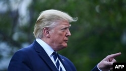 دونالد ترمپ رئیس جمهور ایالات متحدۀ امریکا