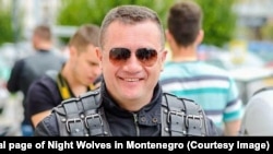 Vukoman Bulatović vođa "Noćnih vukova" u Crnoj Gori