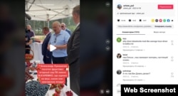 Відэа з Лукашэнкам у канале блогера @artem_pul, скрыншот