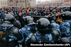 Протесты в Москве 31 января